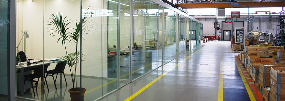 Box vetrato autoportante